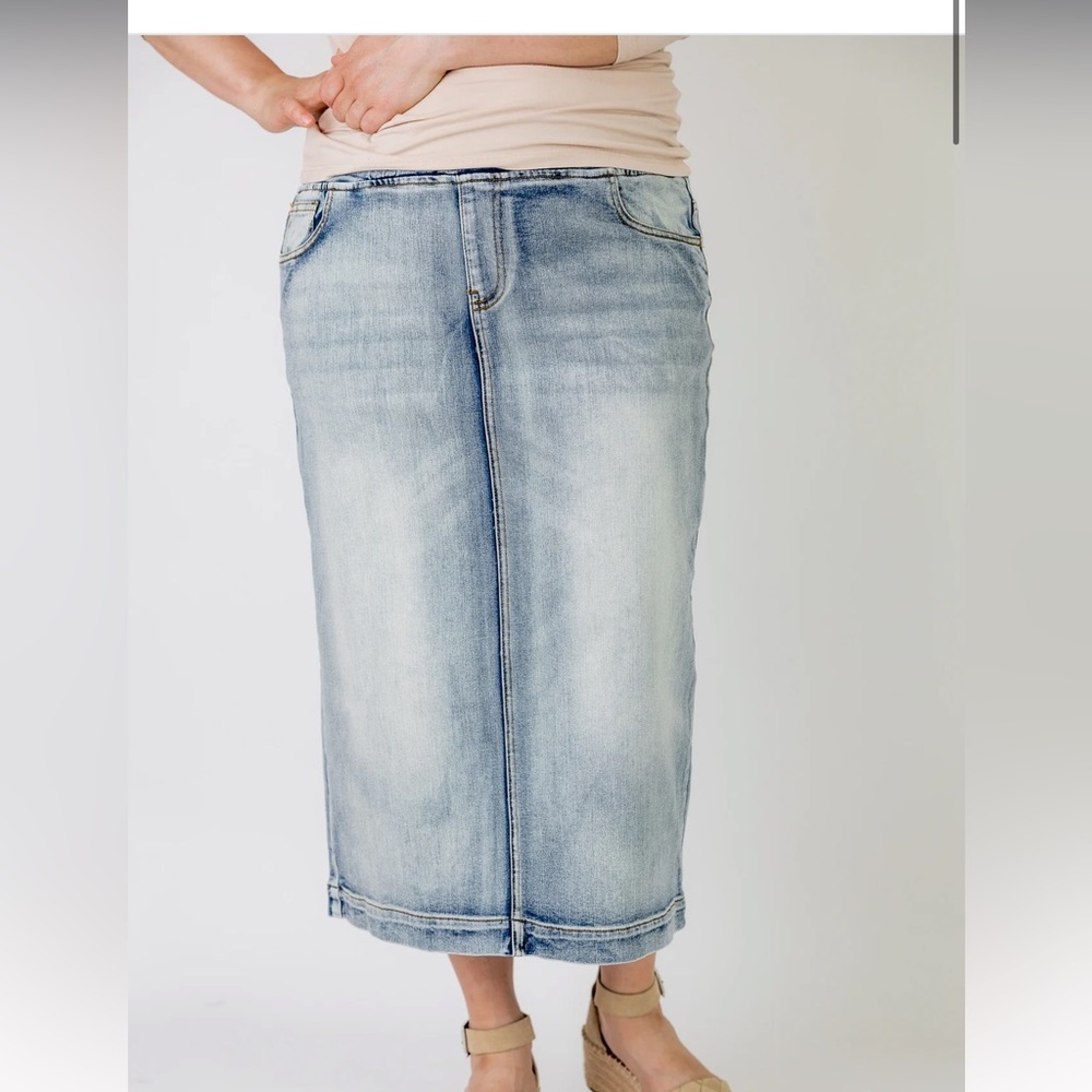 Brand new jean skirt
